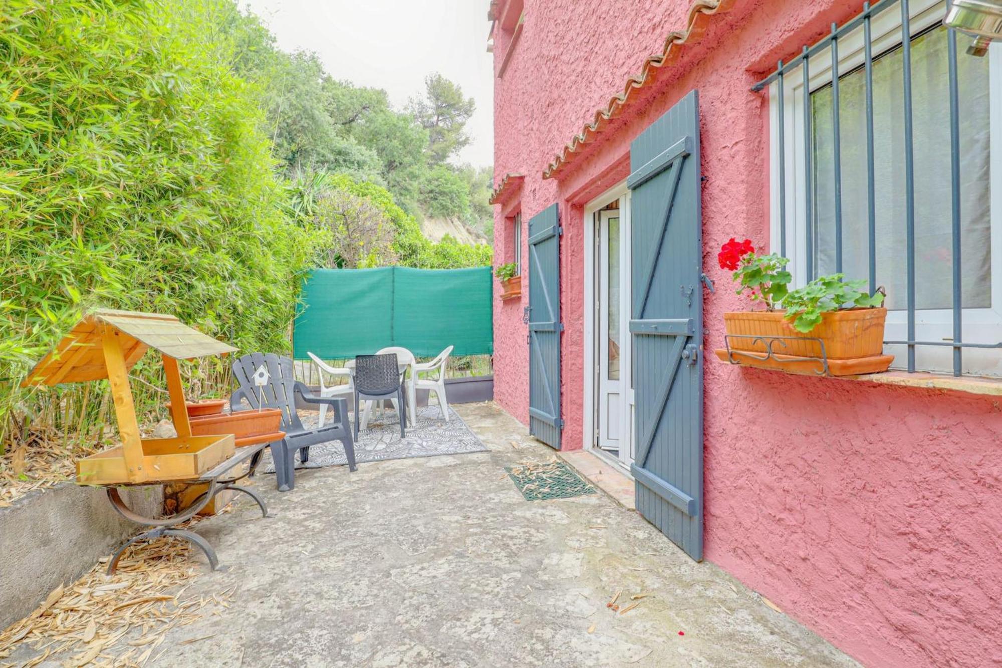 "La Petite Maisonnette" Au Calme, Proche Plage Menton Extérieur photo